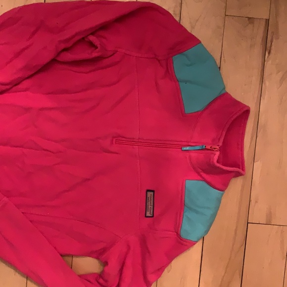 Womens Vineyard Vines half zip pullover - Picture 3 of 4